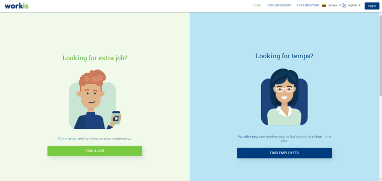 Workis - Parttime Job Portal EU